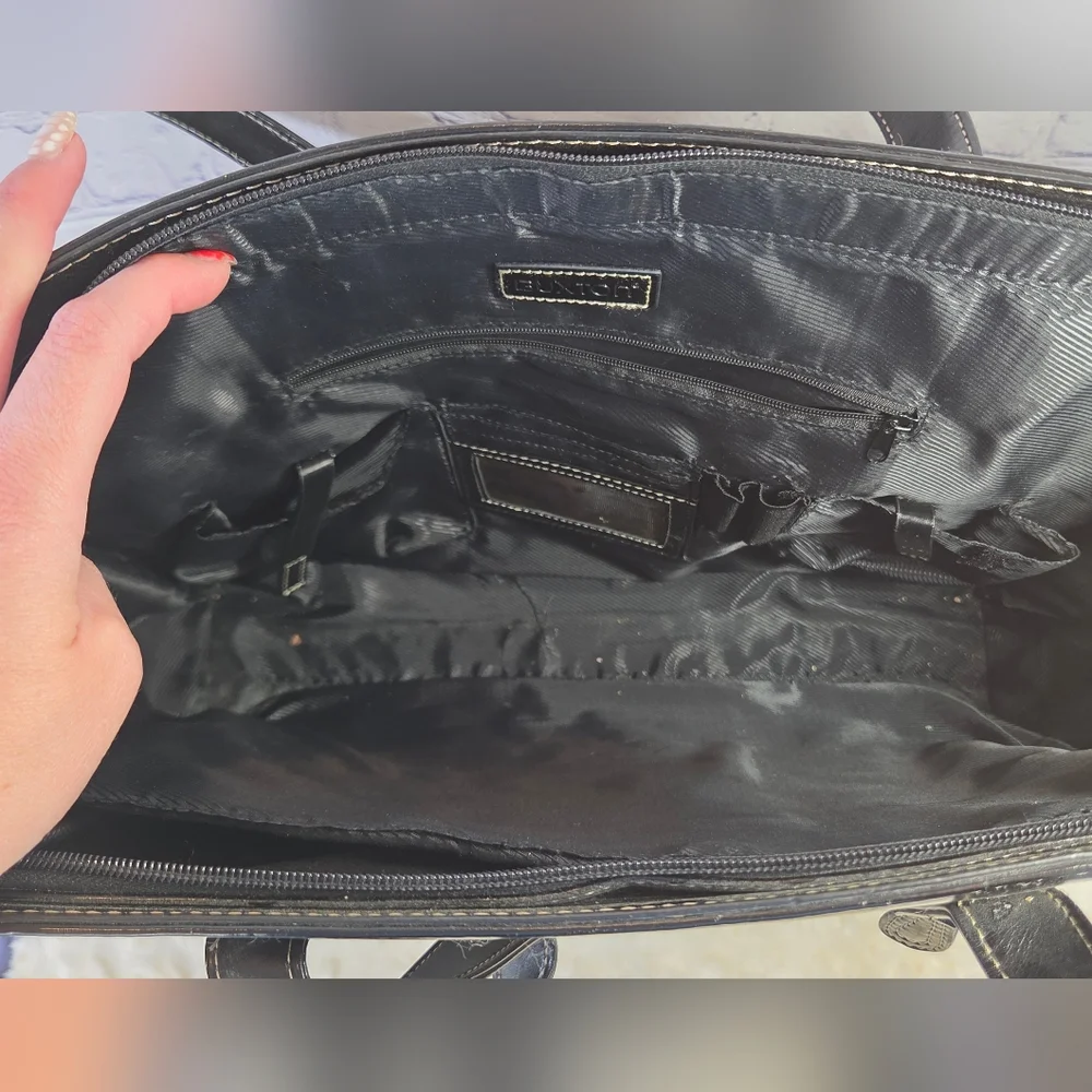 Buxton Black Laptop Bag